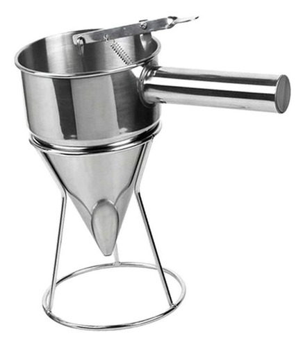 Funil Inox Dosador Confeiteiro