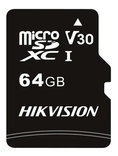 Tarjeta Memoria Micro Sd Microsdxc 64gb Hikvision Clase 10