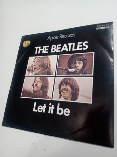 Lp Compacto  The Beatles Let It Be Edição Japão Com Encarte