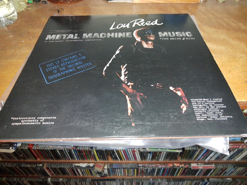 Lou Reed Metal Machine Music 2lp  Uk 1980