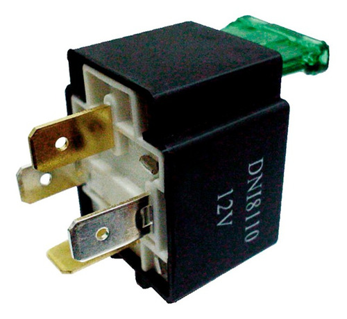 Relay Mini Universal 12v. 40a. 4t. C/fus