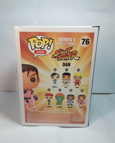 Funko Pop Dan 76 Street Fighter (versión Asia)