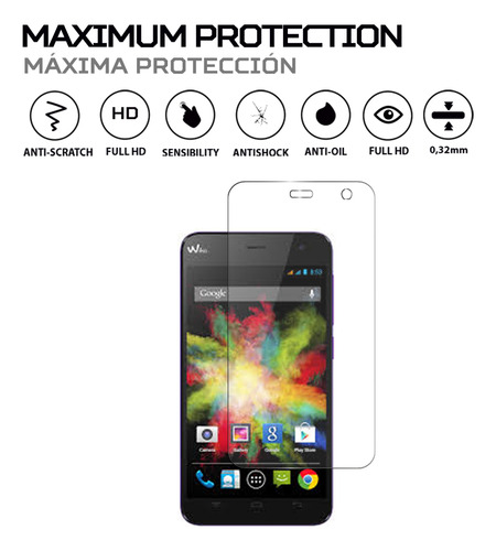 Protector De Pantalla Antishock Para Wiko Bloom2