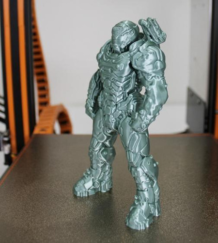 Action Figura Doom Eternal Colecionável Decoração Estátua