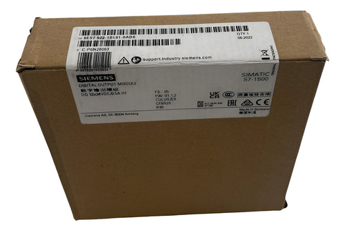 6es7522-1bl01-0ab0 Simatic S7-1500, Digital Output Siemens