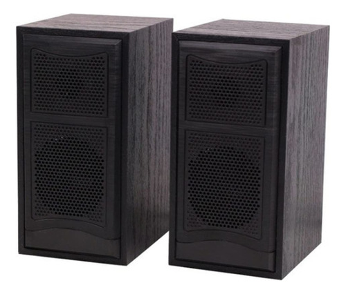 Sdfgh Altavoz Madera Para Computadora Caja Natural Usb D