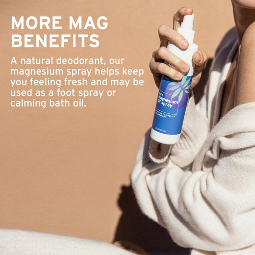Life-flo, Spray De Uso Nocturno Con Aceite De Magnesio Calma