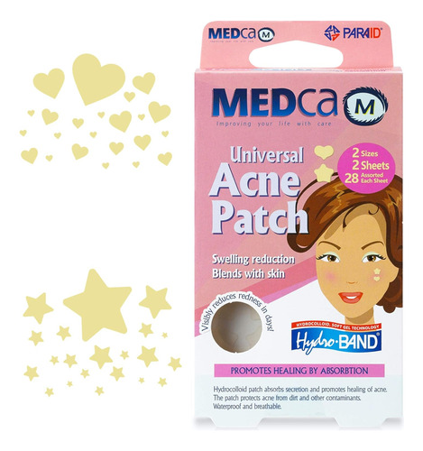 Cubierta Absorbente Universal Para Acne Medca Con Forma De 