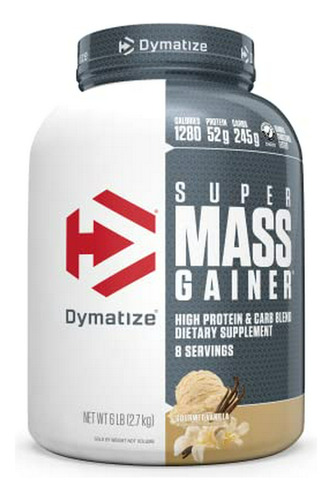 Superganador De Masa Dymatize 1280 Cal, 52g Proteína, 10.