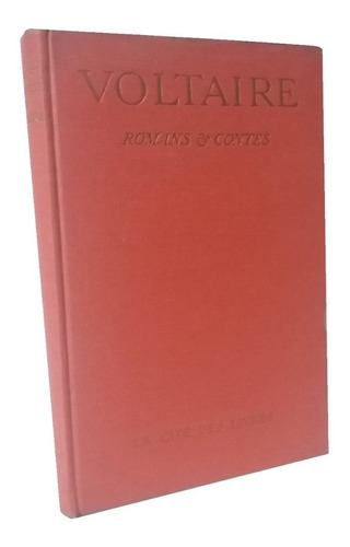 Novelas Y Cuentos De Voltaire, T. 1, En Francés, 1930, Único