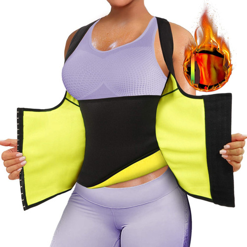 Chaleco Para Mujer Sauna Sweat Waist Trainer Sin Mangas