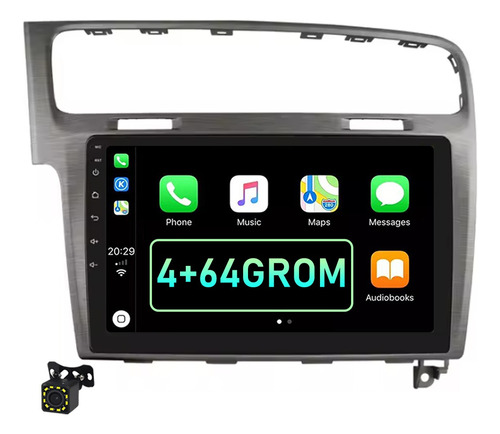 Auto Estéreo Android Carplay Para Vw/volkswagen/golf 7 Gps
