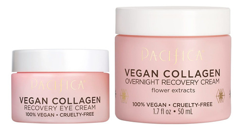 Pacifica Beauty - Crema Facial Vegana Con Colgeno Para Recup