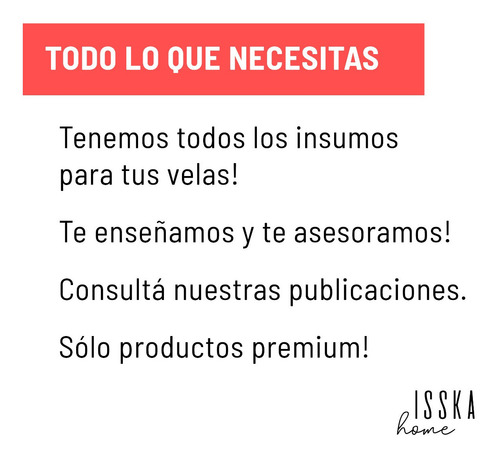 Pabilo 8t Super Grueso Para Velas Encerados Con Soja X 10 Mt