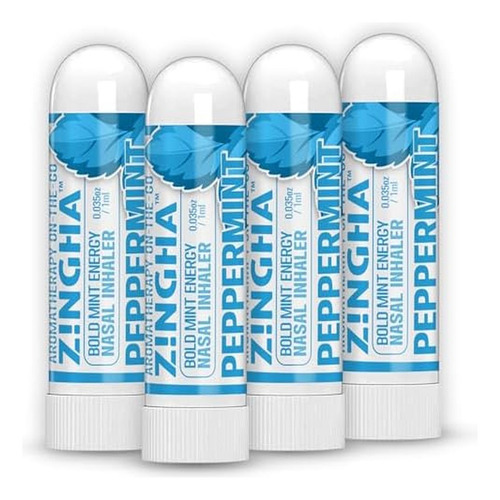 Z!ngha Aceite Esencial Peppermint 1 Ml Natural 4 Pk 4ml