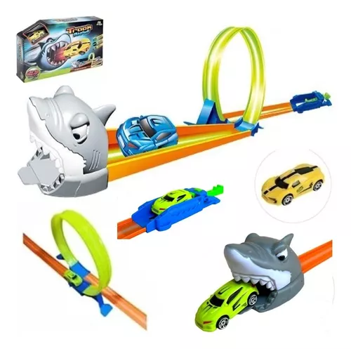 Pista Mattel Hot Wheels - Parque Dos Tubarões