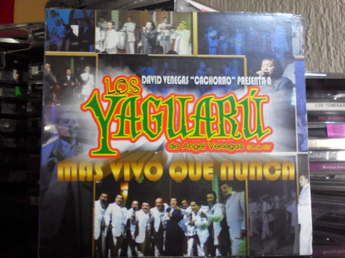 $ Los Yaguaru De Angel Venegas- Cd+ Dvd- Mas Vivo Que Nunca