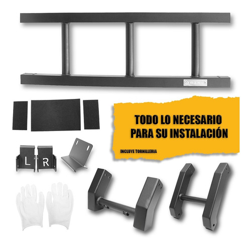 Imagen 2 de 6 de Escalera Trasera Para Suzuki Jimny Negro Off Road