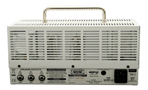 Cabeçote Amplificador Valvulado 15w Tiny Terror Orange Cor Branco