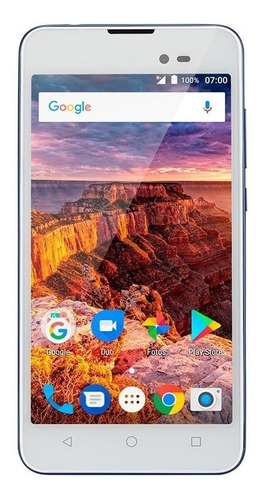 Smartphone Multilaser Ms50l Dual Sim 8 Gb Azul 1 Gb Ram Cor Azul/Branco