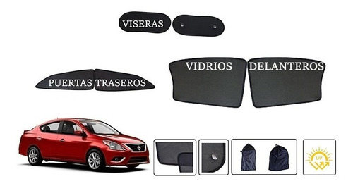 Parasol Cortinas Nissan Versa V-drive Md.2020-2022 Ct:mm11