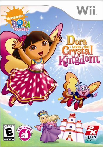 Dora La Exploradora Dora Salva El Reino De Cristal Wii