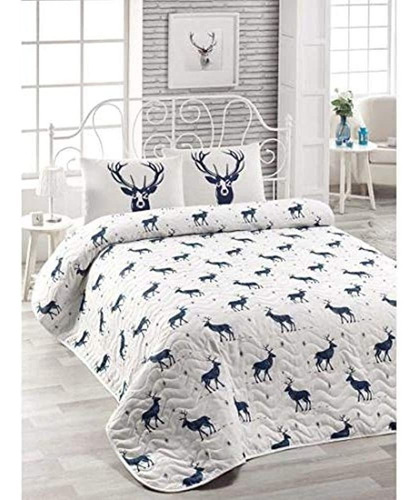 Decomood Deer Bedding, Full/queen Size Bedspread/cobertor Se