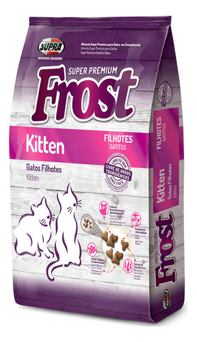 Frost Alimento Gatitos Cachorros Kitten 10.1 Kg