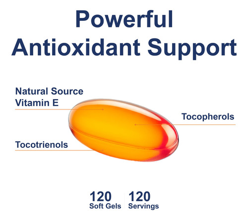 Carlson - E-gems Elite, 400 Ui (268 Mg) De Vitamina E Con To