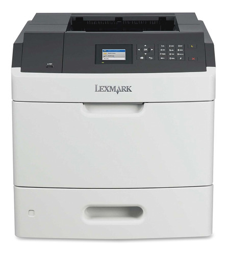 Impresora simple función Lexmark MS811dn blanca y gris 220V