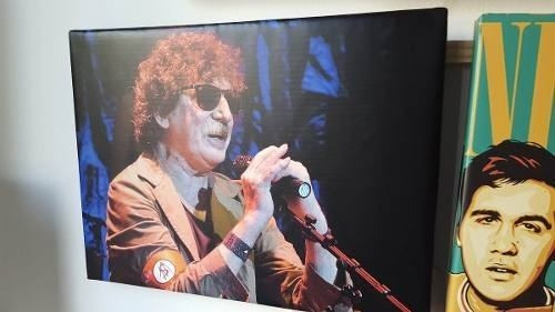 Vinilo Decorativo 20x30cm Charly Garcia Rock Nacional M9