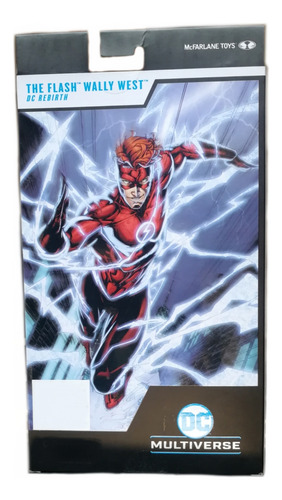 Figura De Acción The Flash Wally West Dc Multiverse