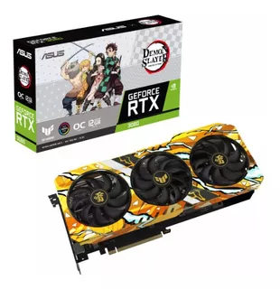 Tarjeta Video Asus Tuf Rtx 3060 Demon Slayer 12gb Gddr6