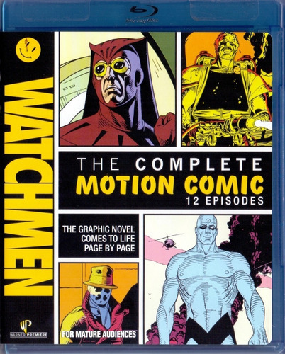 Watchmen The Complete Motion Comic Blu-ray