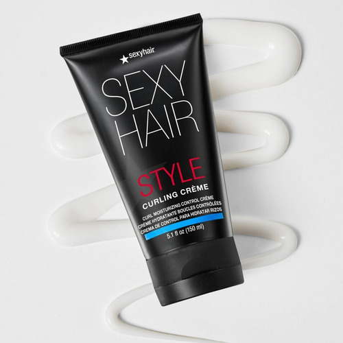 Crema De Control Para Rizos Sexy Hair Curling Creme 150 Ml