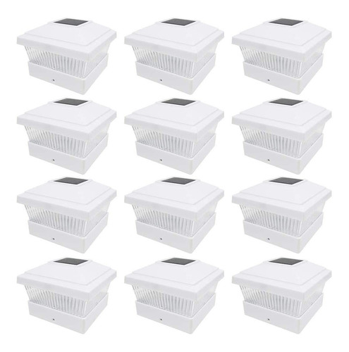 Iglow - Juego De 12 Luces Led Solares Para Exteriores, 5 Uni