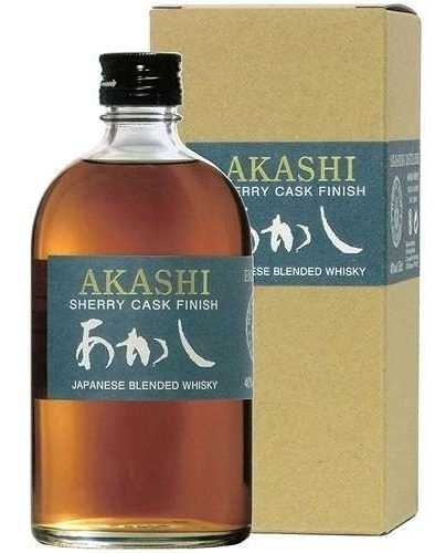Whisky Akashi Sherry Cask Finish 500ml En Estuche
