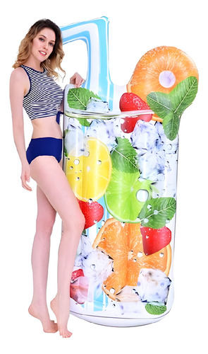 Honeta Inflable, N Diseño Bebida, Sun Ub - 13640 Or Frutas