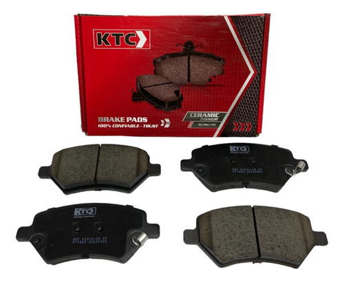 Pastillas De Freno Chery Tiggo Delanteras Marca Ktc Ceramica