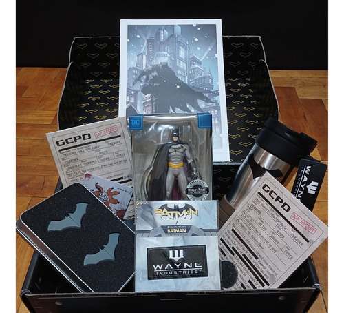 Increible Caja De Coleccion Batman Unica En Ml