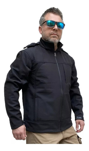 Campera Softshell Neopren Interior Polar Impermeable Térmica