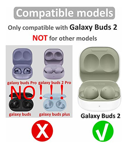 Kit De Almohadillas Con Correa Para Galaxy Buds 2 Sm-r177, A