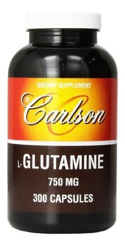 Carlson - L-glutamina, De Forma Libre De Aminoácidos, 750 Mg