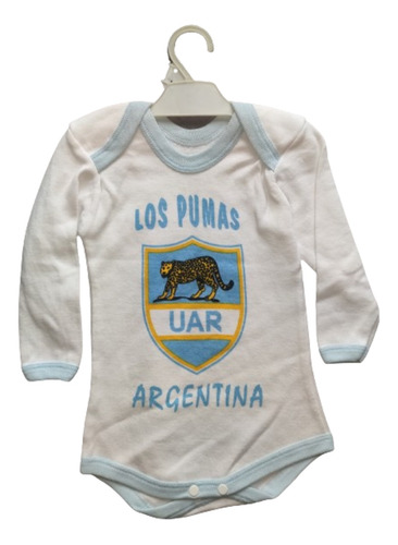 Exclusivo Body Enterito Recien Nacido De Rugby Los Pumas