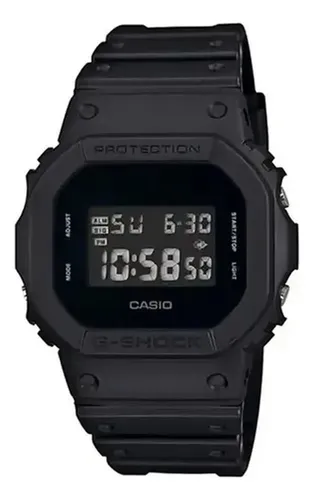 MLB 5210780283 Relogio Casio G Shock Dw 5600bb Digital Preto Masculino JM