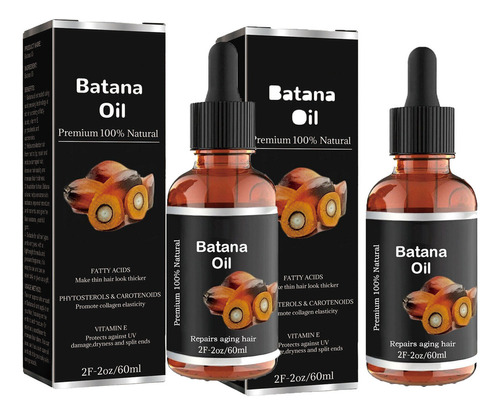 2pcs*60ml Aceite De Batana,tratamiento De Pérdida De Cabello