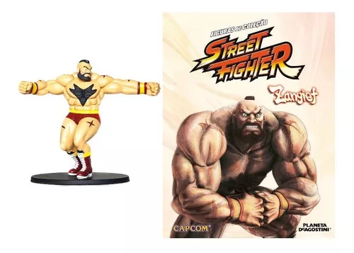 Zangief Street Fighter 13 Cm Lutador Luta Livre Urss Russia