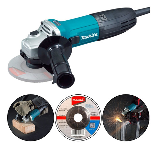 Esmerilhadeira Angular 4.1/2 Pol 720w Ga4530 Makita Original