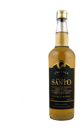 Cachaça Velho Santo Blend 4 Madeiras 700ml