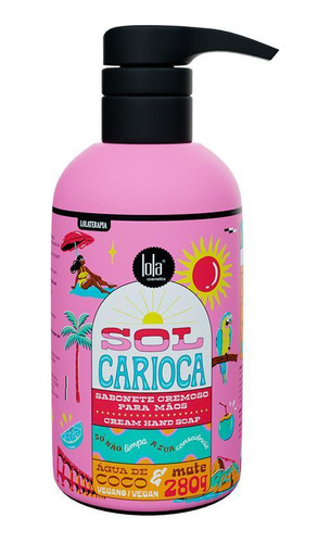 Lola Cosmetics Sol Carioca Sabonete Para As Mãos 280g